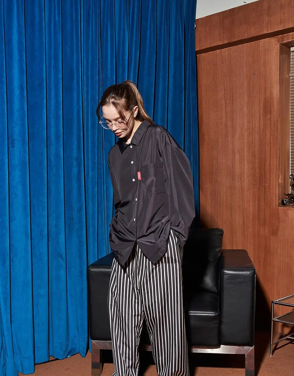 Furless pajamas[Long] - Black Solid 상세페이지 11
